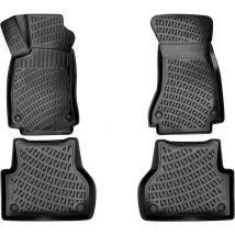 Walser - Tapis en caoutchouc nxt pour Audi A4 B9 05/2015-auj., A4 B9 Avant 08/2015-auj., A4 Allroad B9 01/2016-auj.