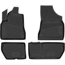 Tapis en caoutchouc xtr pour Citroen Berlingo Multispace (B9) 04/2008-Auj.