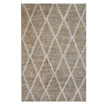 Tapis en chanvre ivoire Larson 180 x 120 cm