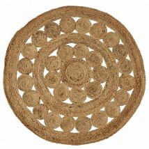 Tapis en Jute 120 x 120 cm