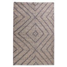 The Rug Republic - Tapis En Jute Grise Worgan 180 X 120 Cm