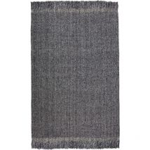 Tapis en laine gris Kulti 170 x 120 cm