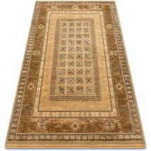 Tapis en laine omega antik miel brown 300x400 cm