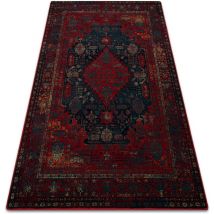 Rugsx - Tapis en laine omega harun bleu red 135x200 cm