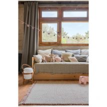 Lorena Canals - Tapis en laine pour enfant Koa Rose 80x140