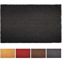 Casa Pura - Paillasson en Fibres de Noix de Coco Noir 24 mm 100 x 250 cm