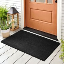 Casa Pura - Paillasson en Fibres de Noix de Coco Noir 24 mm 200 x 350 cm