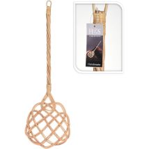 Tapis shaker – Ø24 x 72 cm – Bois de Kubu – Marron – Panier