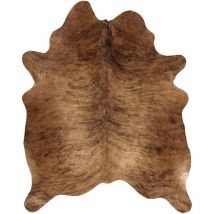 Beliani - Tapis en Peau de Vache 3-4 m² en Cuir de Vache Véritable Marron Clair Pour Salon ou Chambre de Style Rustique