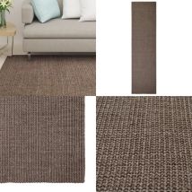 Tapis en sisal pour griffoir marron 66 x 250 cm - tapis en sisal - tapis en sisal - Home & Living
