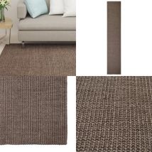 Tapis en sisal pour griffoir marron 66 x 350 cm - tapis en sisal - tapis en sisal - Home & Living