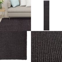Tapis en sisal pour griffoir noir 66x350 cm - tapis en sisal - tapis en sisal - Home & Living