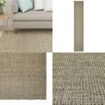 Tapis en sisal pour griffoir taupe 66x350 cm - tapis en sisal - tapis en sisal - Home & Living