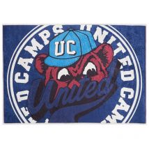 Camps - Tapis enfant tissé 60x90 bleu rectangle uc bear