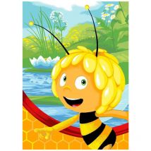 Unamourdetapis - Tapis enfant tissé 95x133 multicolore rectangle maya b