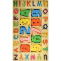 Tapis Enfant Alpha Number 120 x 160 cm - Multicolore – Qualité supérieure pour Maison, Appartement, Bureau – Style élégant et durable – Confort