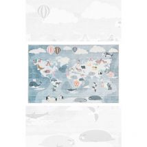 Tesso Living - Tapis de jeu - Animaux - 80cm x 145cm
