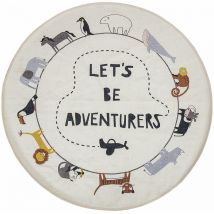 Bloomingville - Tapis enfant rond Leopold