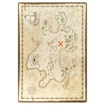 Tapis Enfant Tresor 80 x 150 cm - Beige – Qualité supérieure pour Maison, Appartement, Bureau – Style élégant et durable – Confort optimal, facile à