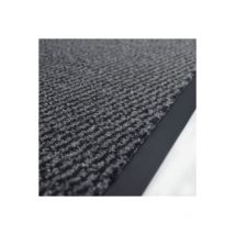 Décoweb - Tapis entrée accueil anti-salissures - Anthracite - Rouleau de 1.2m x 3m