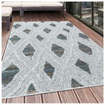 Allotapis - Tapis ethnique multicolore intérieur et extérieur Paola Multi 160x230