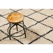 Wecon Home - Tapis ethnique pour salon Studio two Crème 120x170