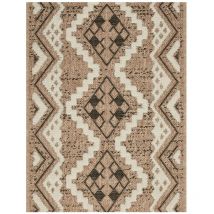 Avril Paris - Tapis extérieur - 160x230cm - multicolore - 100% polypropylène résistant aux uv - 1400gr/m² - taloc