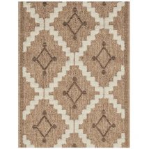 Avril Paris - Tapis extérieur - 60x90cm - multicolore - 100% polypropylène résistant aux uv - 1400gr/m2 - tili - Multicolore