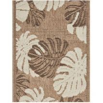 Avril Paris - Tapis extérieur - 200x290cm - multicolore - 100% polypropylène résistant aux uv - 1400gr/m2 - liane - Multicolore