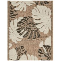 Avril Paris - Tapis extérieur - 60x90cm - multicolore - 100% polypropylène résistant aux uv - 1400gr/m² - leonie