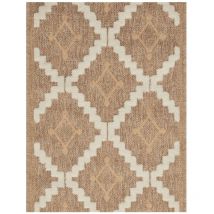 Tapis extérieur - 60x90cm - multicolore - 100% polypropylène résistant aux UV - 1400gr/m² - TECA