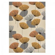 Sanderson - Tapis extérieur kilim 200x280 beige et orange rectangle dandelext