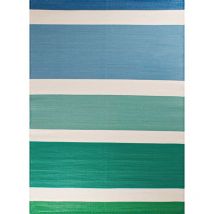 Jardindeco - Tapis extérieur en polypropylène Spargi 1744 vert 150 x 220 cm