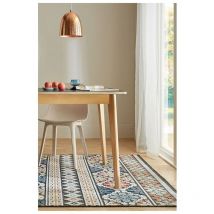 Flair Rugs - Tapis extérieur et intérieur design rectangle Aster Marine 80x230