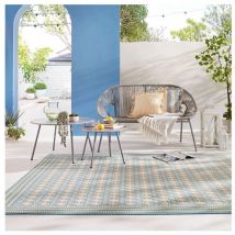 Flair Rugs - Tapis extérieur et intérieur multicolore plat moderne Coast Multicolore 160x230