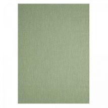 Tapis extérieur – 120x170 cm – Kilim vert rectangle – Polypropylène – Anti-acarien – Hydrofuge – OEKO-TEX