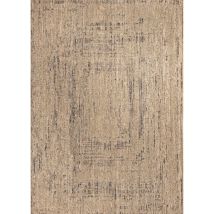 Toutapis - Tapis extérieur intérieur effet jute motif beige bamako 84 facile d'entretien 160x230