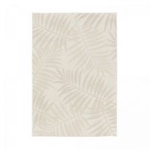 Unamourdetapis - Tapis extérieur kilim 80x150 crème rectangle en pet serene 3