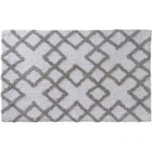 Tapis de bain déco en coton 50x80cm