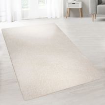 Karat - Tapis flokati Élite sur mesure Blanc 66 x 450 cm