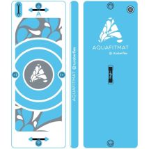 Wx-aquafitmat - Tappeto Galleggiante Aquafitmat - Per Piscine - Divertimento Assicurato - Blu E Bianco - Kit Di Ormeggio Incluso - Waterflex