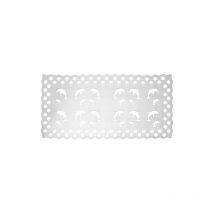 Tapis fond de baignoire dauphins blanc - idmat