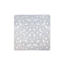 Tapis fond evier fleurs cristal 32X32 Id Mat id group FONEVFLEU323230