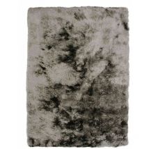 Thedecofactory - toodoo - Tapis à poils longs extra-doux gris foncé 120x170