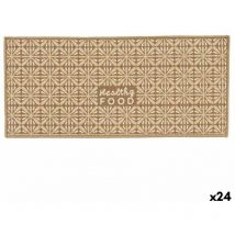 Tapis Healthy Food 90 x 40 cm beige (24 unités)