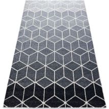 Rugsx - Tapis heos 78590 crème / argent / anthracite cube grey 160x220 cm