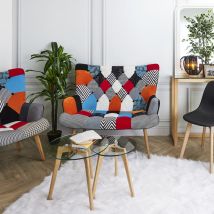 The Home Deco Factory - Tapis imitation fourrure 115 x 170 cm
