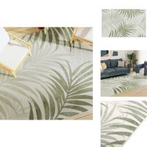 Tapis intérieur extérieur à poils courts 190x300cm antidérapant - Tapis Interieur - Tapis Exterieur - Tapis Design - Tapis Vert - Tapis Moderne
