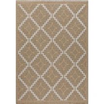 Jardindeco - Tapis intérieur extérieur aspect jute jaune Tijuana 9041 230 x 160 cm