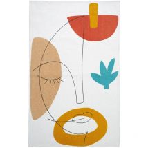 Tapis en coton Arty 50x80 Home Deco Factory